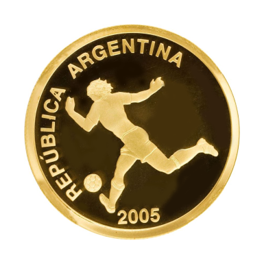 ARGENTINA 2006 FIFA Worldcup Gold Proof Coin