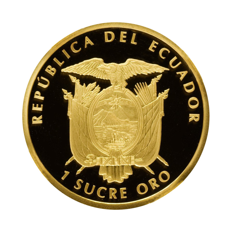 Ecuador FIFA World Championship 2006 Gold Proof Coin